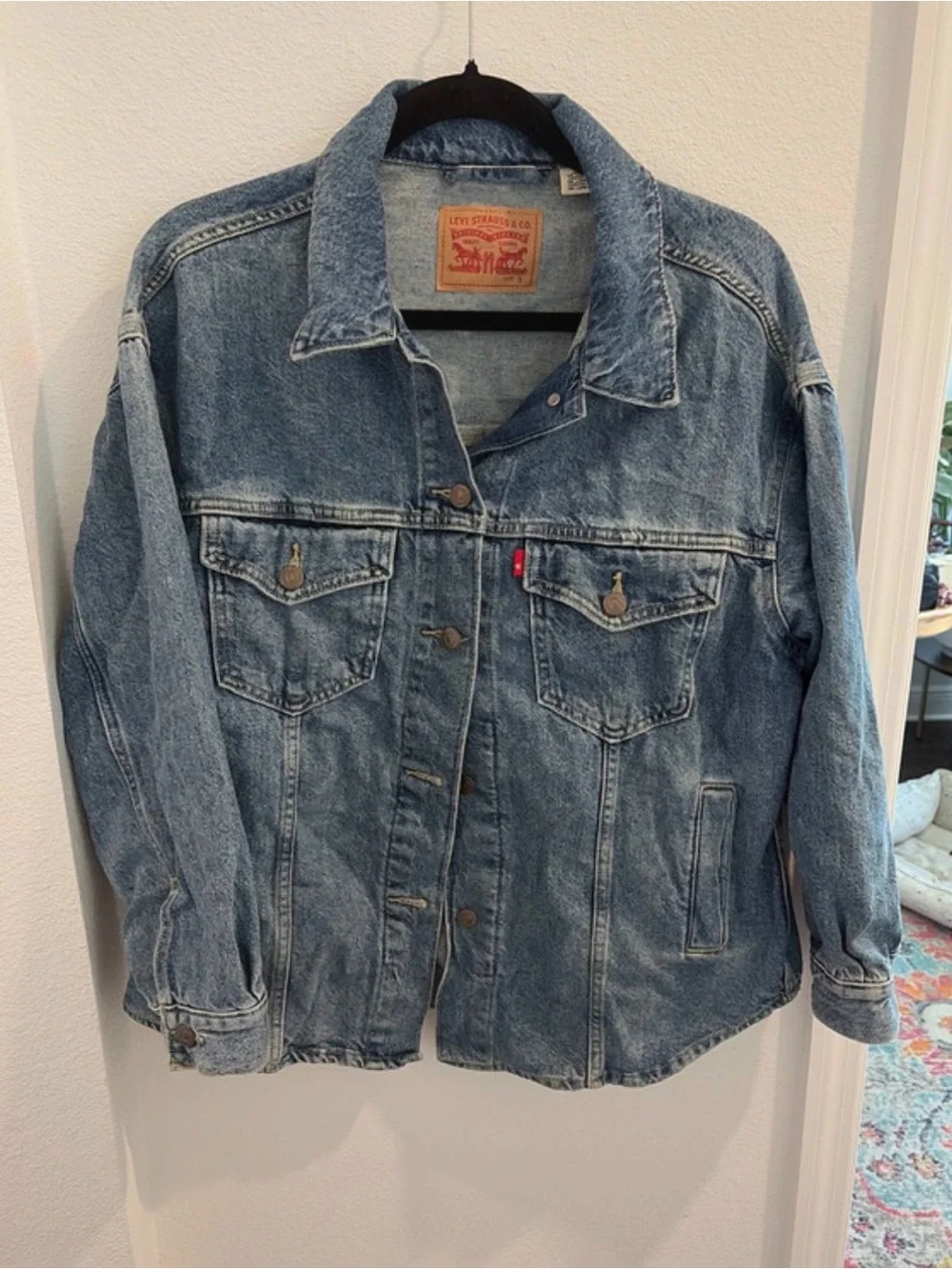 Levi's Small Blue Vintage-Style Denim Jacket